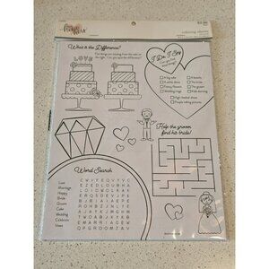 His & Hers Coloring Sheets 24count 8.5×11